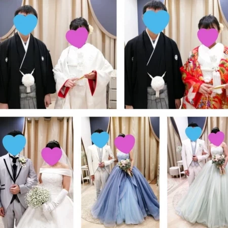 あゆさんのウエディングドレス