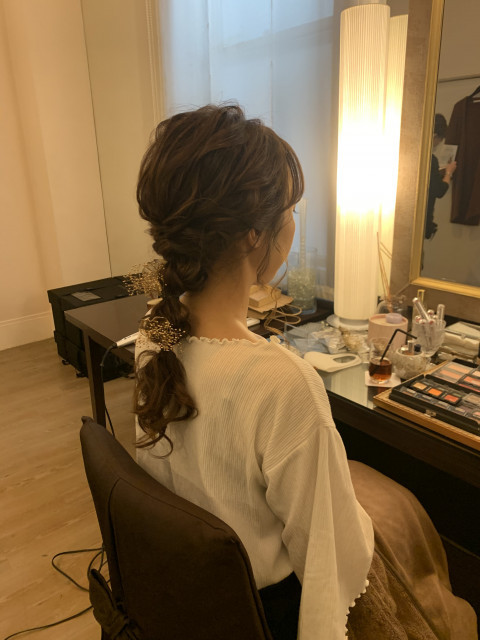 miさんのヘアメイクの写真