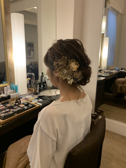 miさんのヘアメイクの写真