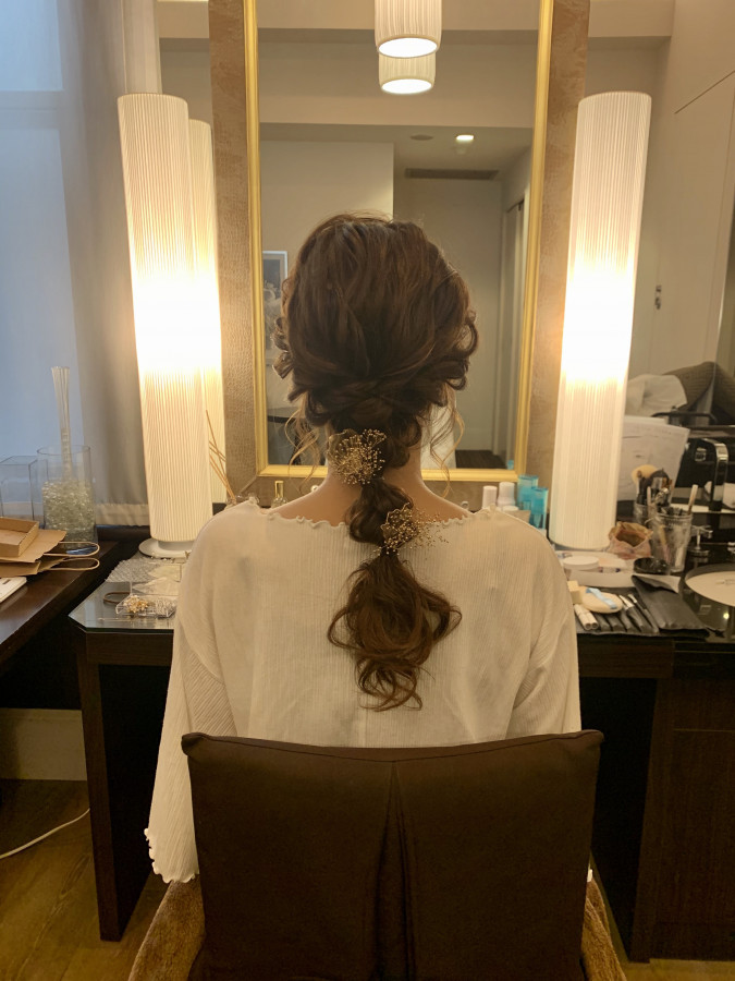 miさんのヘアメイクの写真