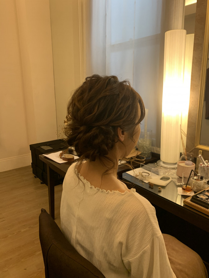 miさんのヘアメイクの写真