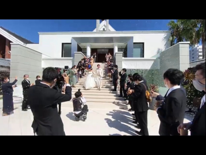 最高の結婚式でした!