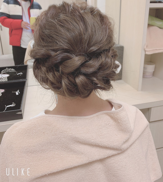 acicaさんのヘアメイクの写真