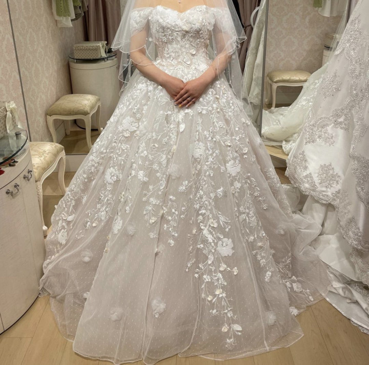 セイさんのウエディングドレスの写真