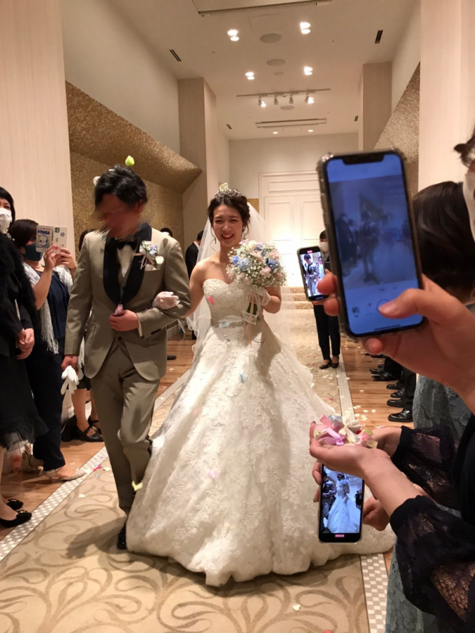 長年の夢を叶えたラプンツェルウェディング
