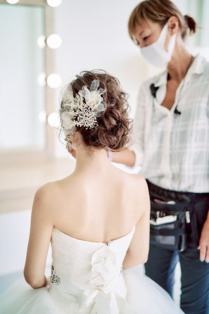 まいまいさんのヘアメイクの写真