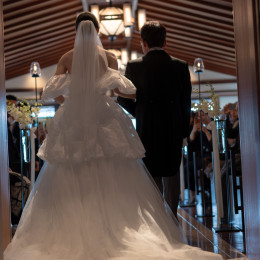 ひまわりさんのウエディングドレスの写真