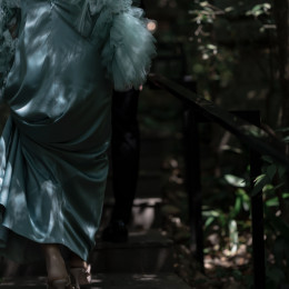 ひまわりさんの前撮りの写真