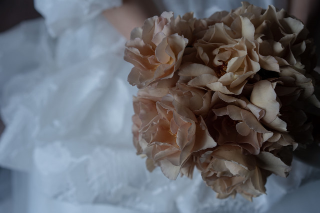 ひまわりさんのブーケ・ブートニアの写真