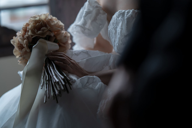 ひまわりさんのブーケ・ブートニアの写真