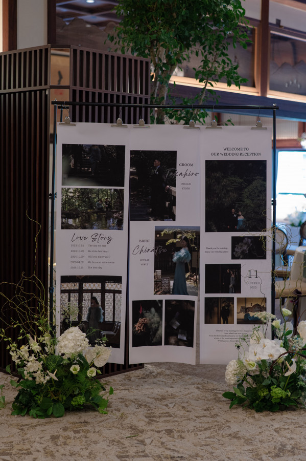 ひまわりさんのウェルカムボードの写真