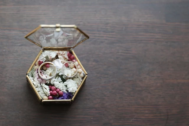 みーさんのリングピローの写真