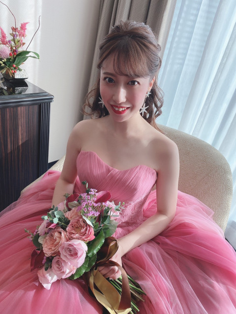 ゆーちゃんさんのカラードレスの写真
