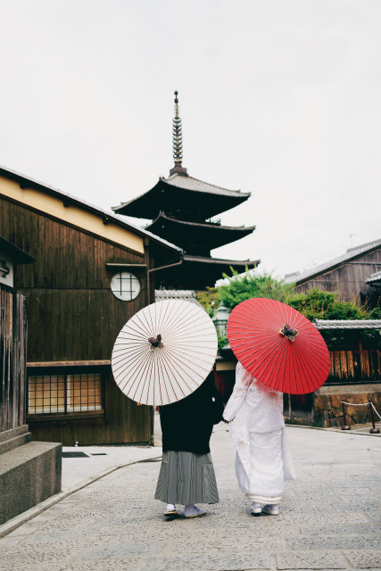 おまめさんの前撮りの写真