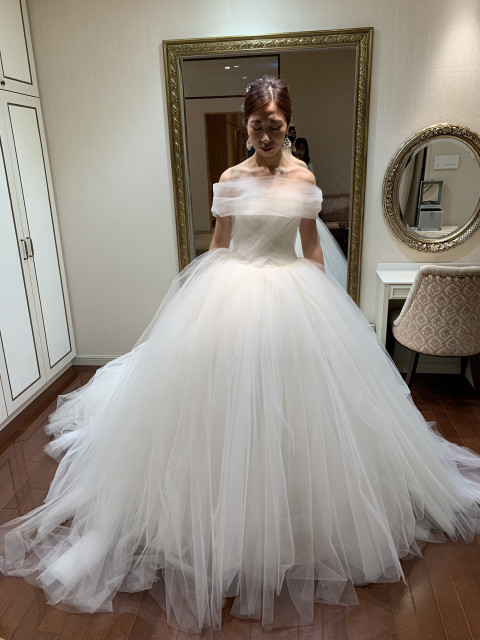 maiさんのウエディングドレスの写真