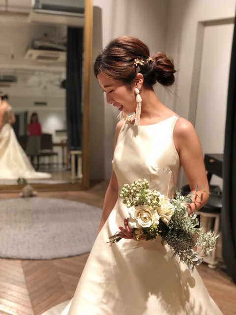 maiさんのウエディングドレスの写真