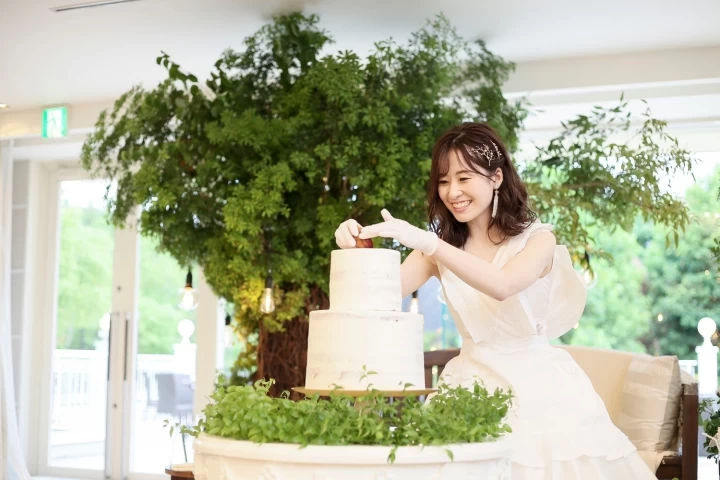 shunamiさんのウエディングケーキの写真