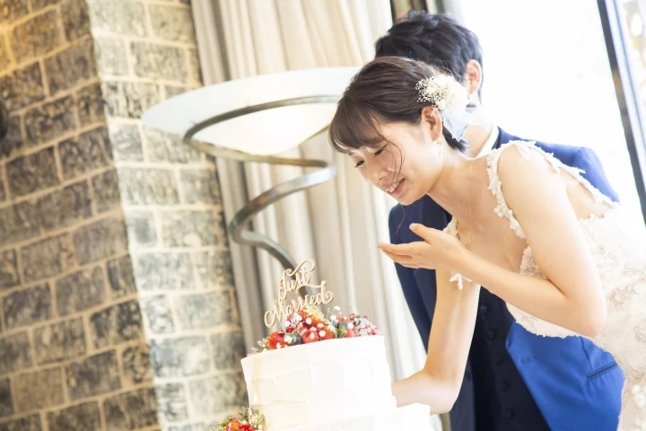 miiさんのウエディングケーキの写真