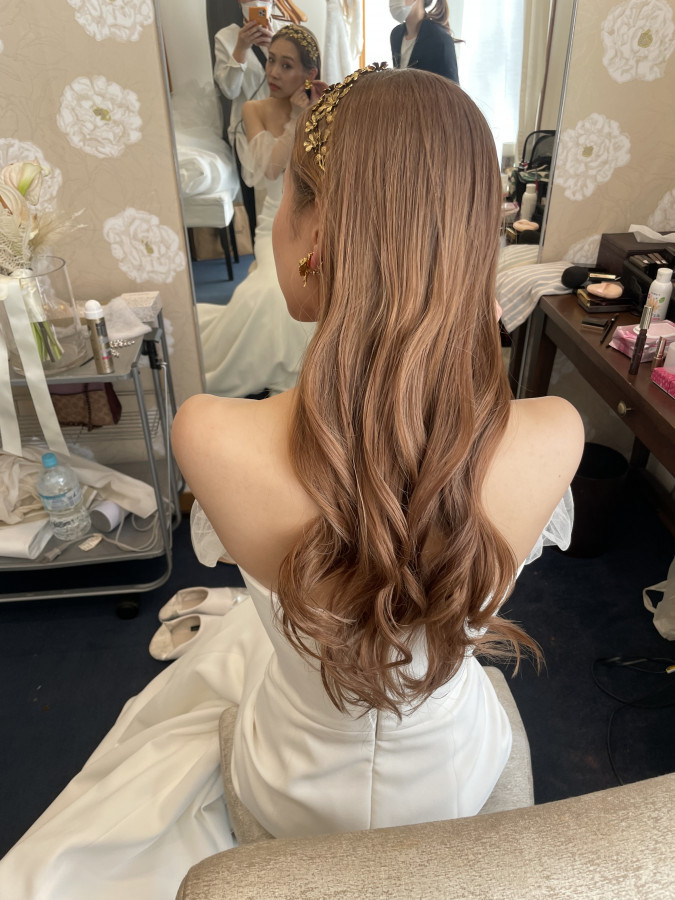 reiさんのヘアメイクの写真