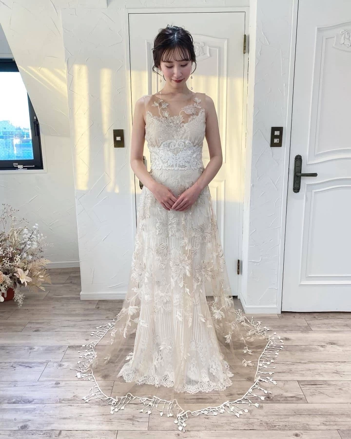 maiさんのウエディングドレスの写真