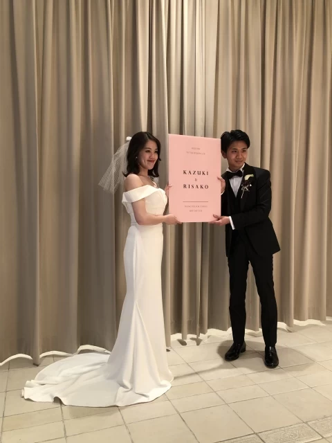 りささんの挙式の写真