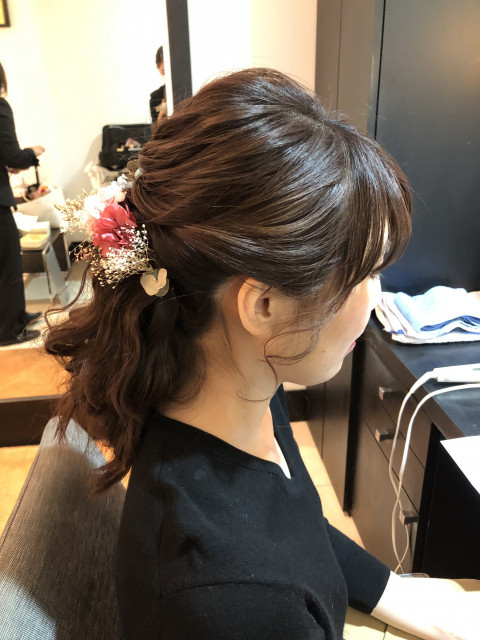 ささちさんのヘアメイクの写真