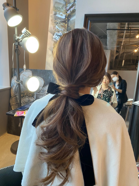 Risaさんのヘアメイクの写真