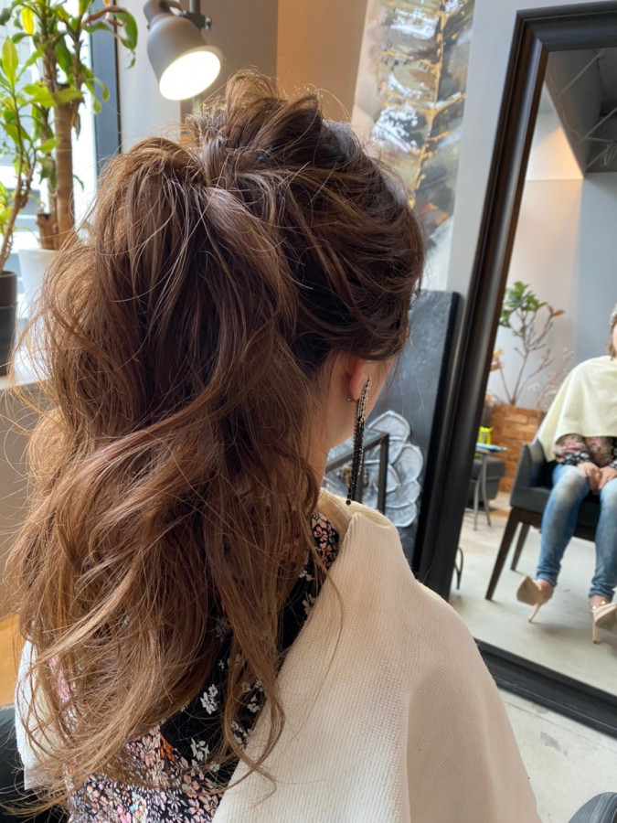 Risaさんのヘアメイクの写真