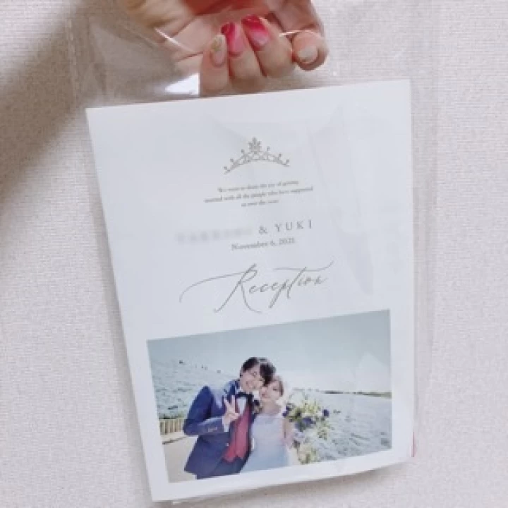 yuki116さんの席次表・メニュー表の写真