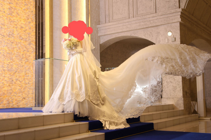 Eさんのウエディングドレスの写真