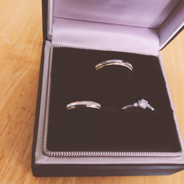 akinaさんの結婚指輪の写真