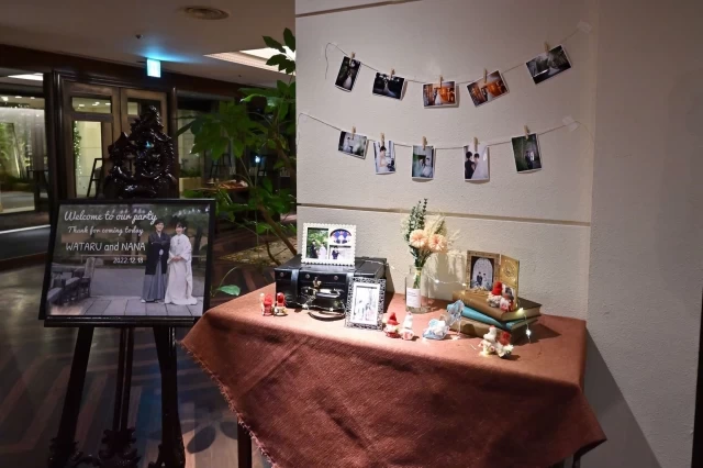 こさめちゃんさんの会場装飾アイテムの写真