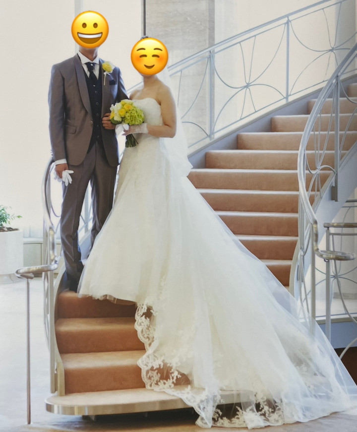 むーさんのウエディングドレスの写真