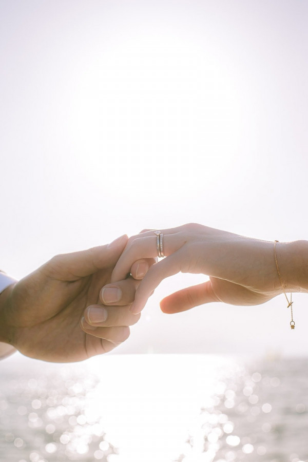 mさんの結婚指輪の写真