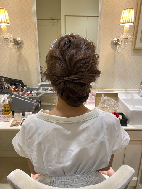 クミさんのヘアメイクの写真