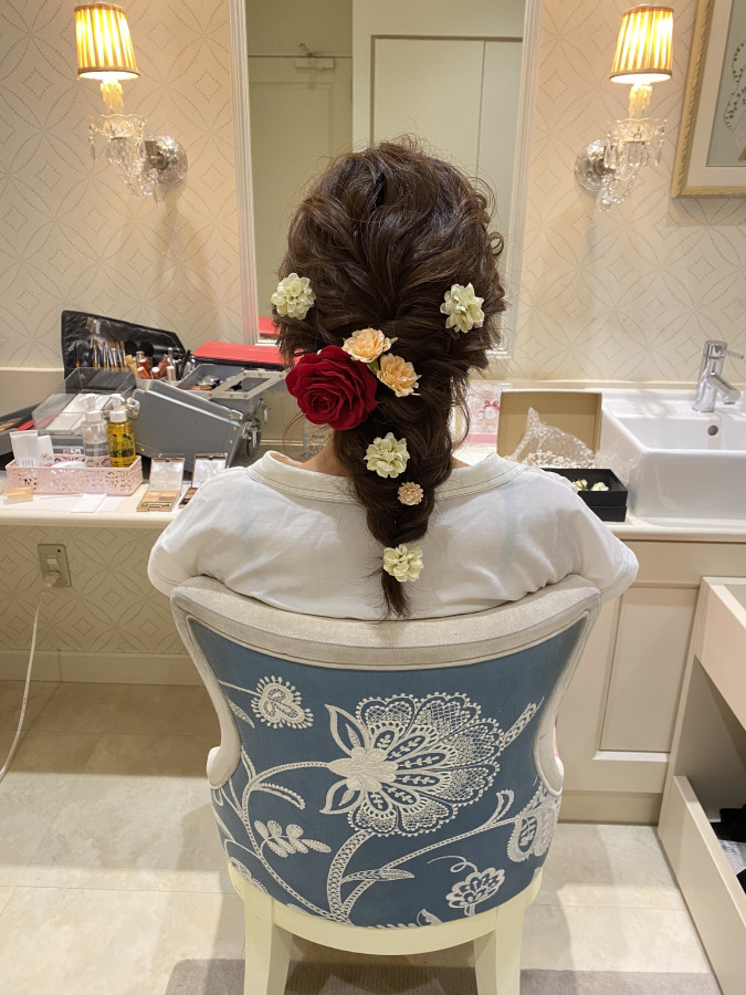 クミさんのヘアメイクの写真