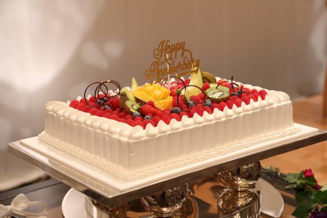 Rinさんのウエディングケーキの写真