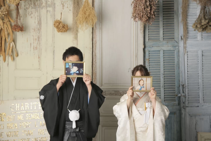 おもちゃんさんの前撮りの写真