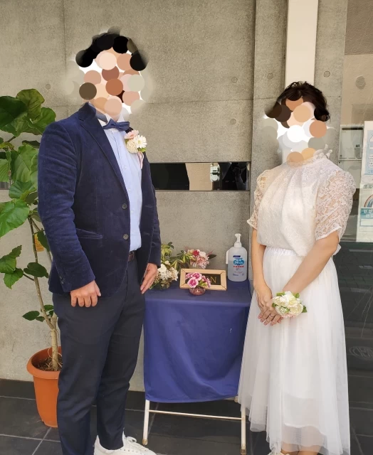 OHさんの食事会の衣装選びの写真