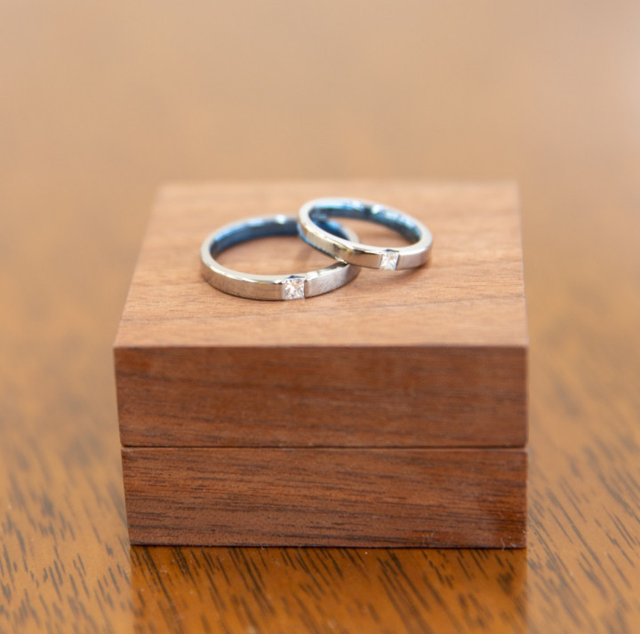 OHさんの結婚指輪の写真