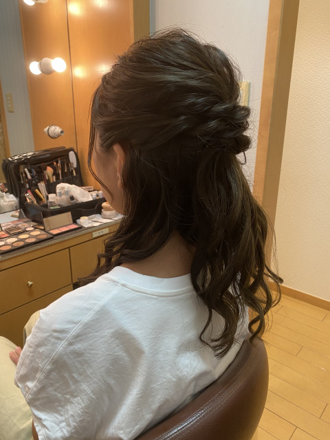 きんたろさんのヘアメイクの写真