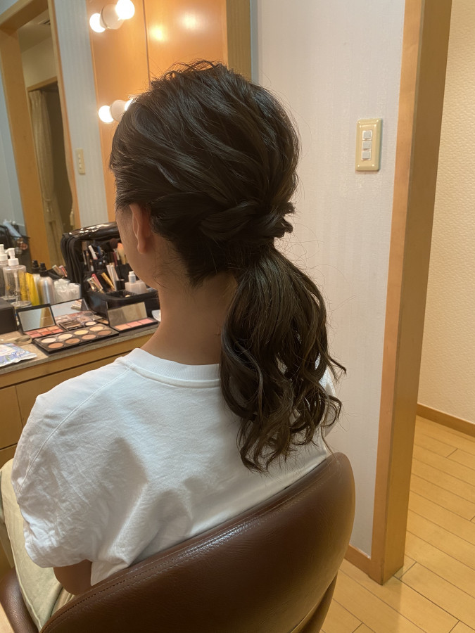 きんたろさんのヘアメイクの写真