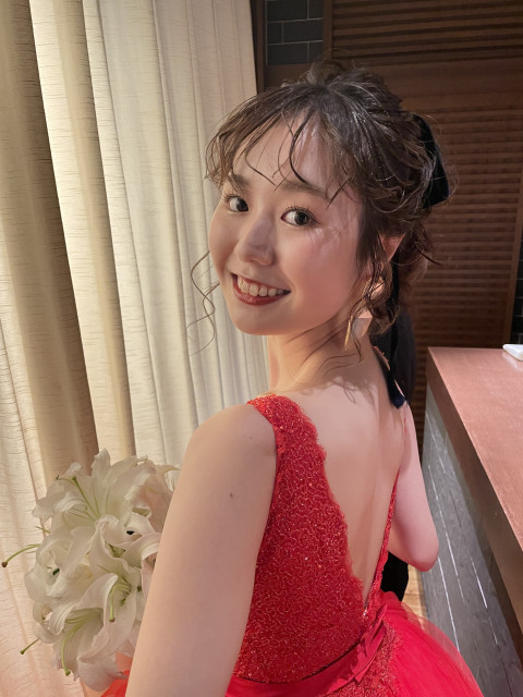 ぽめさんのヘアメイクの写真