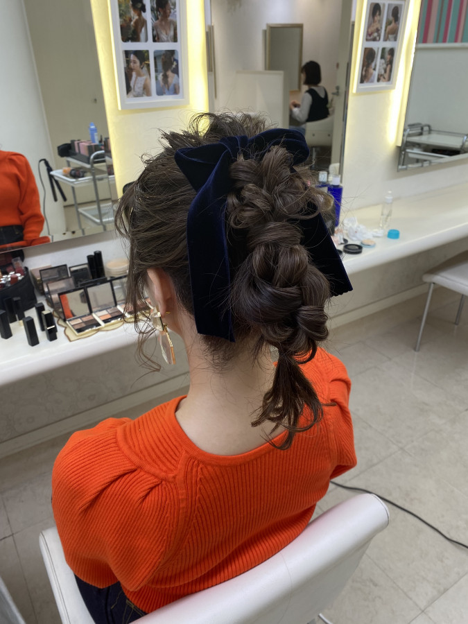 ぽめさんのヘアメイクの写真