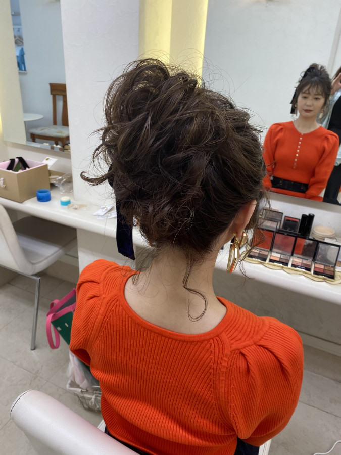 ぽめさんのヘアメイクの写真