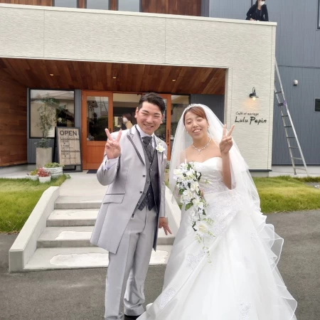 マサキさんのウエディングドレス