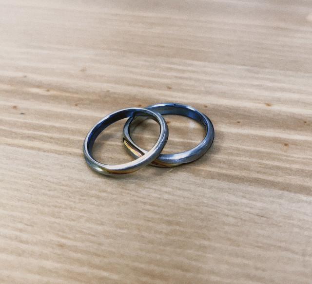 はーさんの結婚指輪の写真