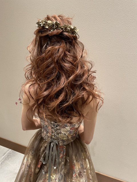 anさんのヘアメイクの写真