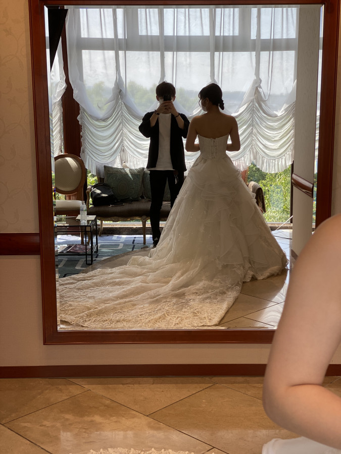 ゆきさんのウエディングドレスの写真