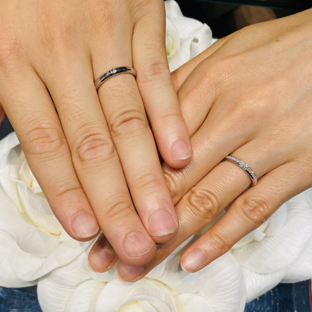 @harna867さんの結婚指輪の写真